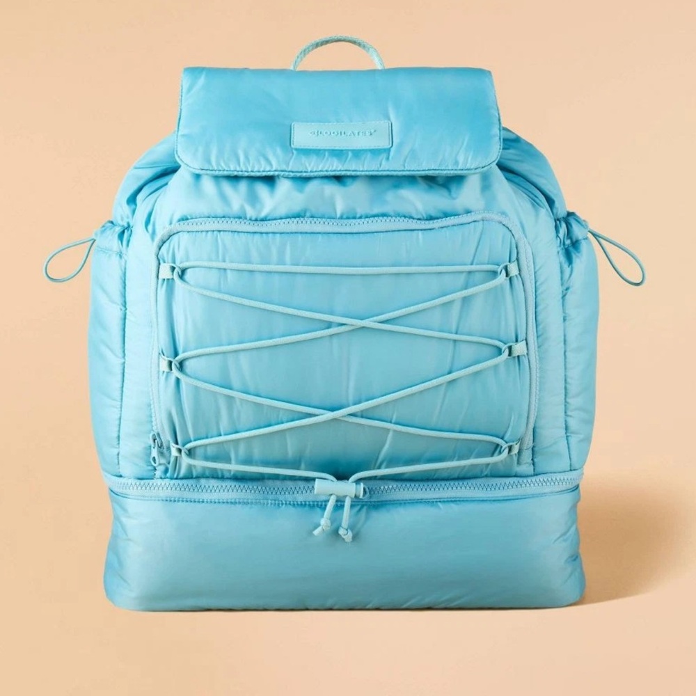 Blogilates gym bag Ultimate Trainer Backpack - Sky Blue - NWT